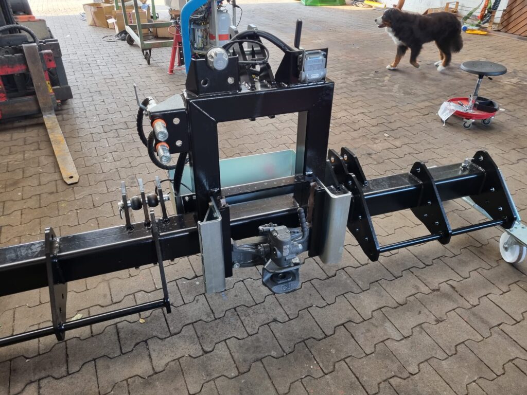 Ausziehbock für Beregnungsanlagen